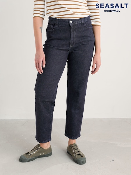 Seasalt Cornwall Blue Penwith Straight Leg Jeans (H81244) | €99