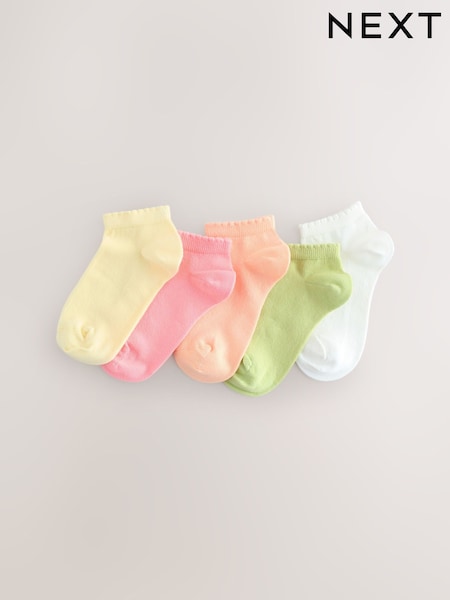 Multi Cotton Rich Trainer Socks 5 Pack (H81253) | AED28 - AED38
