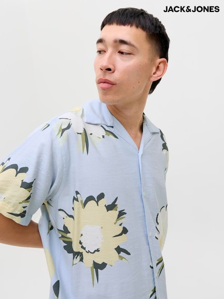 JACK & JONES Floral Print Shirt (H81284) | R$ 275