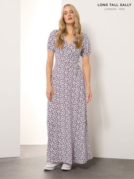 Long Tall Sally Ditsy Wrap Maxi Dress (H81522) | 2 343 грн