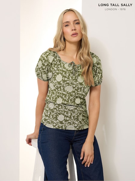 Verde - Long Tall Sally Textured Boho Top (H81529) | 42 €