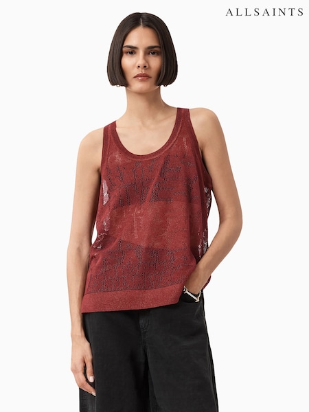 AllSaints Kaito Tank Top (H81548) | R$ 1.175