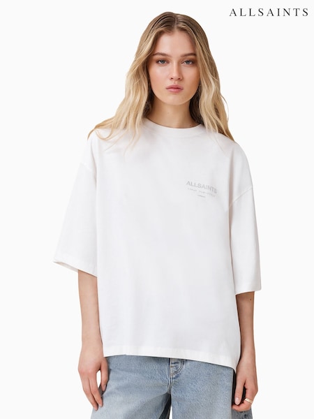 Branco - AllSaints Under Amelie T-Shirt (H81559) | R$ 1.175