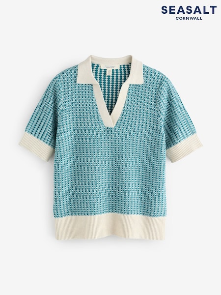 Seasalt Cornwall Reed Bunting Knitted Top in GOTS Certified Cotton (H81680) | € 90