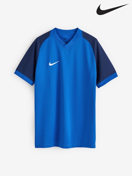כחול  - Nike Dri-FIT Challenge VI Football T-Shirt (H81869) | ‏101‏₪