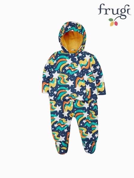 Frugi Blue 2-in-1 Rambler Pram Suit to Coat (H82229) | 85 €