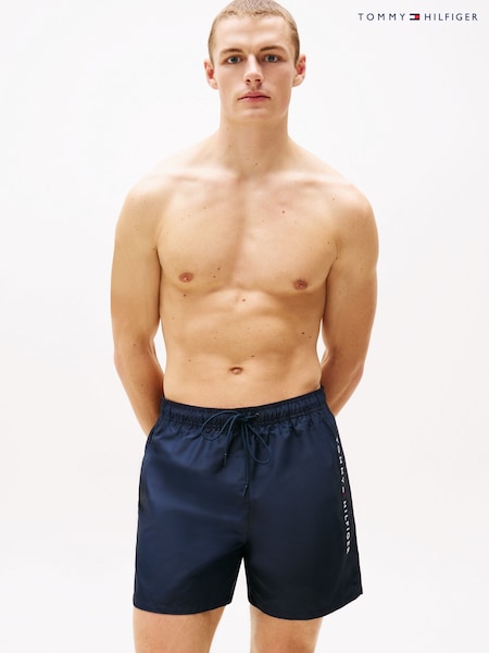 Tommy Hilfiger Blue Original Drawstring Mid Length Swim Shorts (H82246) | €69