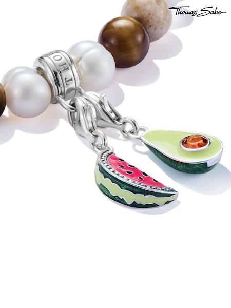 Thomas Sabo Silver Tone Watermelon Charm (H82247) | €51