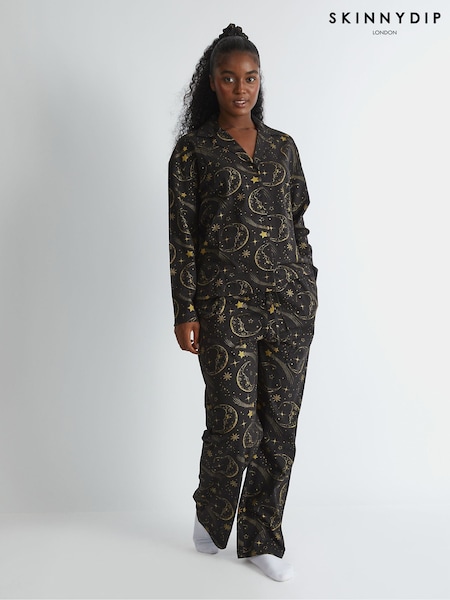 Skinnydip Black Celestial Pyjama Set (H82272) | €45