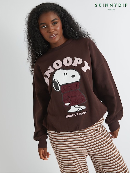 Skinnydip Peanuts x Skinnydip Snoopy Wrap Up Warm Sweatshirt (H82313) | € 50