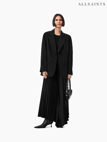 AllSaints Black Alassett Blazer (H82515) | R$ 1.965