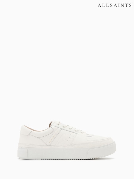 AllSaints White Millie Sneakers (H82531) | AED809