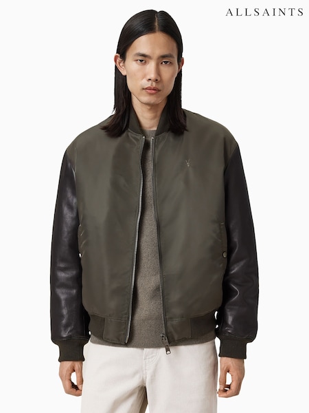 AllSaints Green Myler Bomber Jacket (H82541) | €494