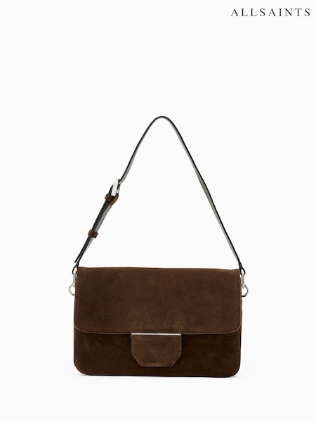 AllSaints Ondine Suede Shoulder Bag (H82546) | € 328