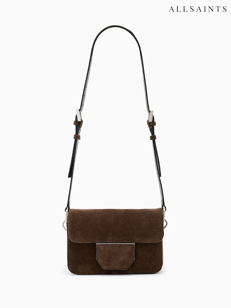 AllSaints Jupiter Suede Xbody Bag (H82569) | € 262