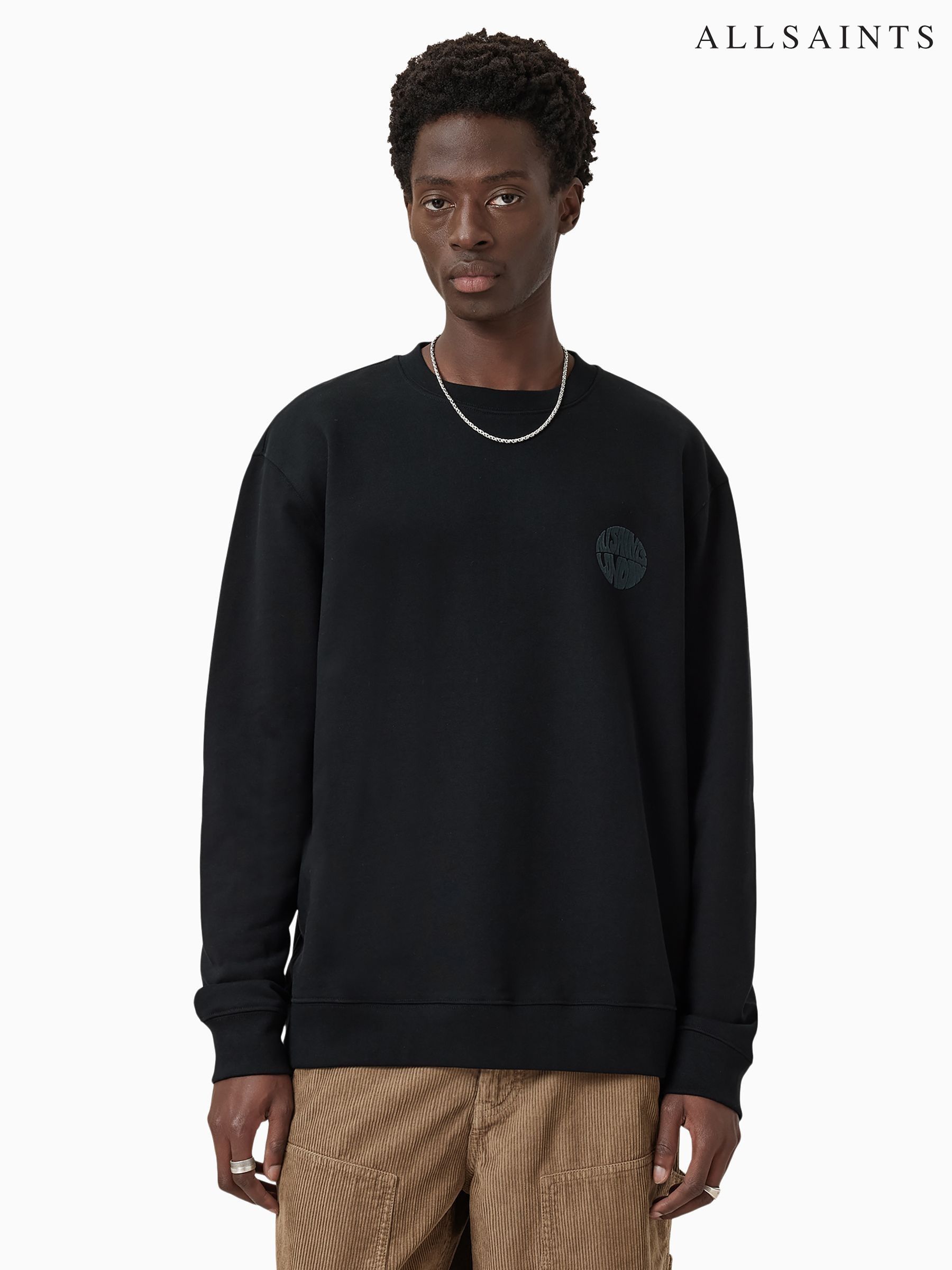 AllSaints Graphic Crew Neck Sweattops | Next Malta