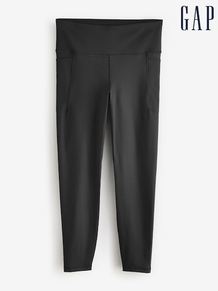 Gap Black Sky High Waisted Power Flare Leggings (H82685) | €60