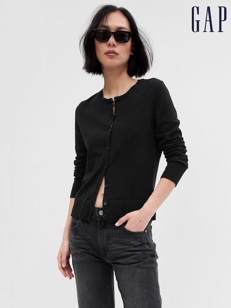 Gap Black Crew Neck Cardigan (H82695) | € 29