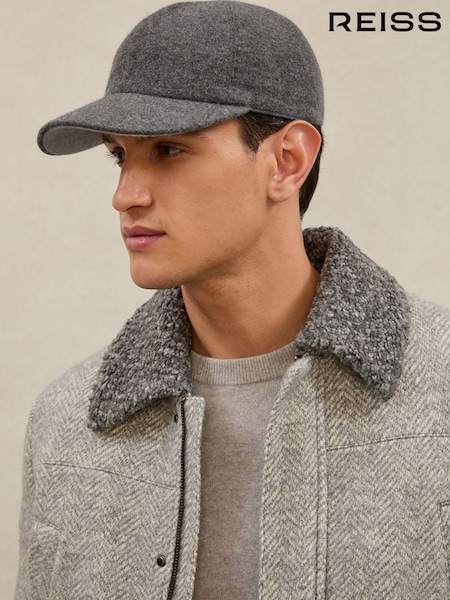 Atelier Mid Grey Blake Atelier 100% Cashmere Cap (H82819) | €140