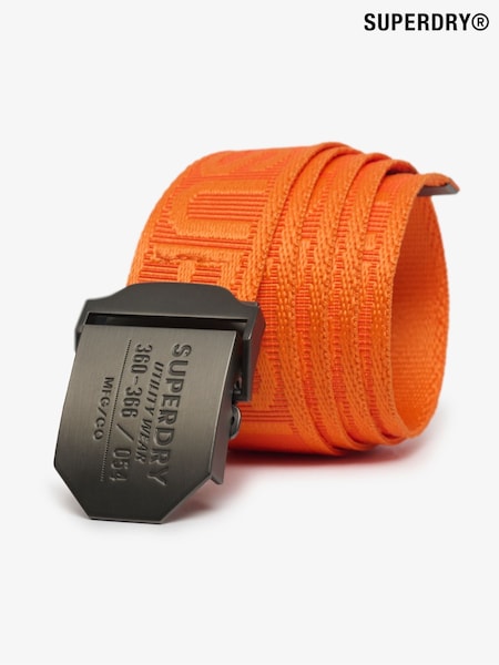 Superdry Orange Workwear Webbing Belt (H82965) | €25