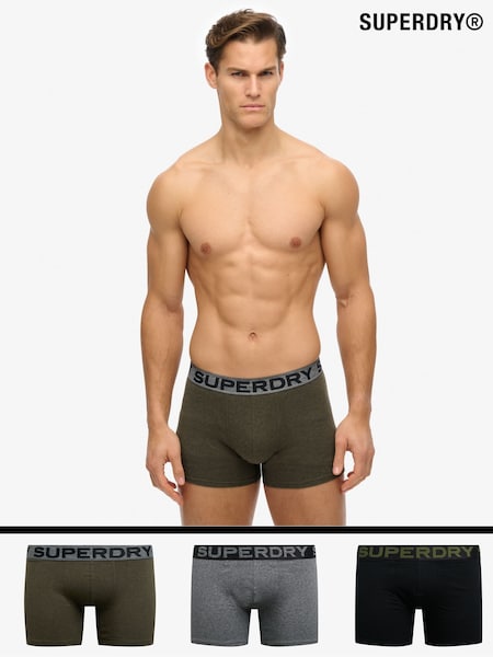 Superdry Green Boxers 3 Pack (H82977) | €45