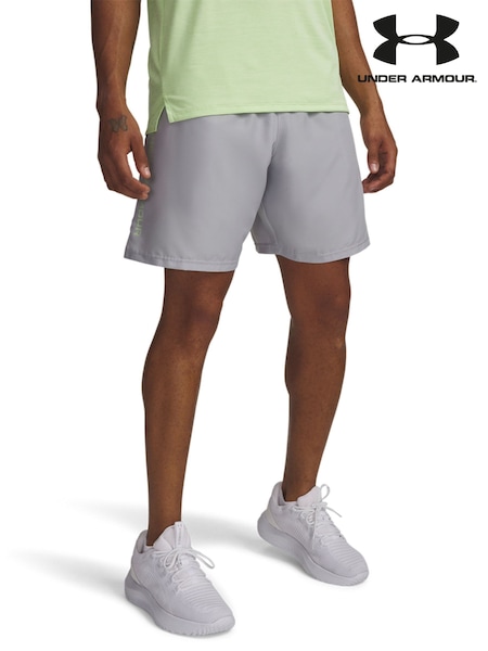 Under Armour Grey/Yellow Tech Woven Shorts (H83028) | ¥ 5,490