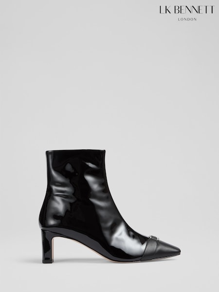 LK Bennett Black Hylda Ankle Boots (H83056) | €510