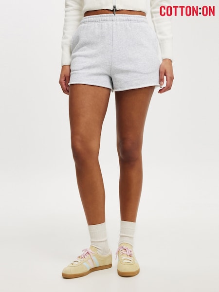 Cotton On Grey Classic Fleece Mini Shorts (H83335) | €29