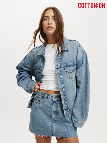Cotton On Blue Original Denim Jacket (H83345) | €63