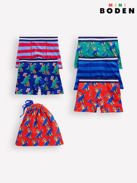 Boden Green Boxers 5 Pack (H83379) | €45 - €54