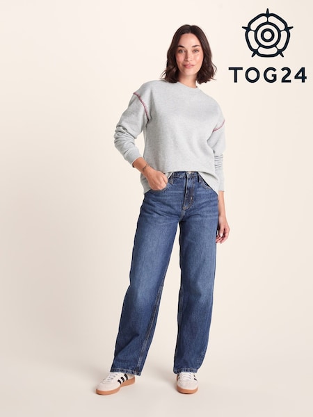 Tog 24 Grey Womens Lillia Sweat Top (H83411) | €53