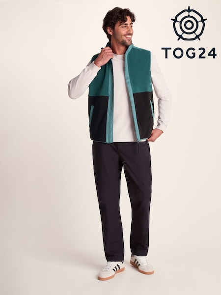 Tog 24 Blue Mens Boltby Fleece Gilet (H83436) | R$ 345