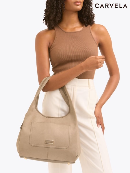 Carvela Milano Shoulder Bag with Clutch (H83484) | €177