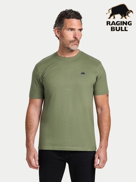 Raging Bull Green Classic T-Shirt (H83499) | R$ 275 - R$ 295