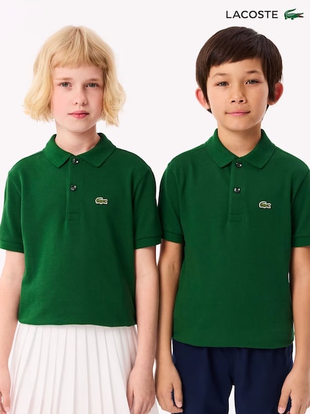 Lacoste Green Petit Piqué Logo Polo Shirt (H83509) | €80