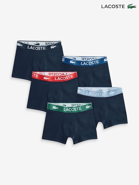 Lacoste 5-Pack Solid Boxers (H83559) | ‏291 د.إ.‏
