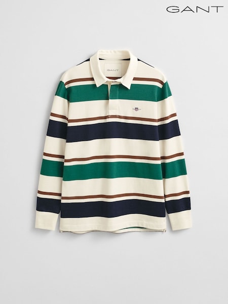 GANT Stripe Heavy Rugby Shirt (H83585) | NT$6,070