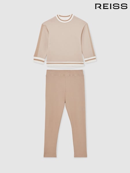 Reiss Neutral Jannie Oversized Sweatshirt (H83819) | €85