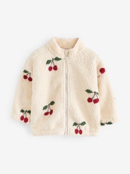 Konges Sløjd White Jody Teddy Jacket (H83863) | 346 QAR