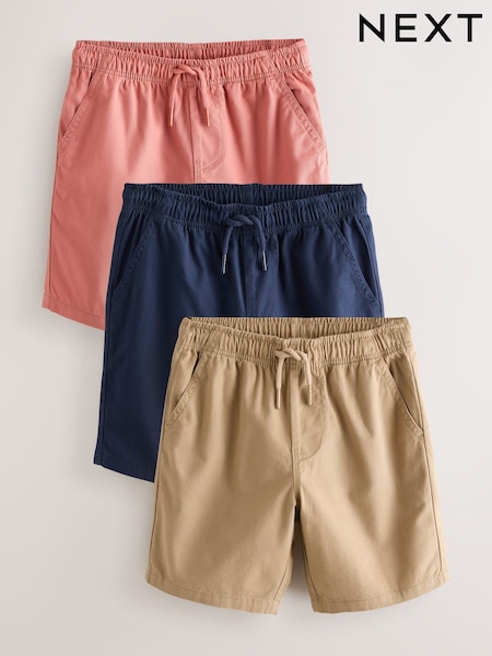 タン/ネイビーブルー/ブラッシュ - Shorts (3-16yrs) (H84175) | ¥ 3,640 - ¥ 6,670