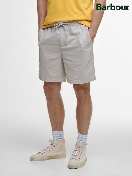 Barbour® Natural Cotton Linen Relaxed Shorts (H84221) | €102