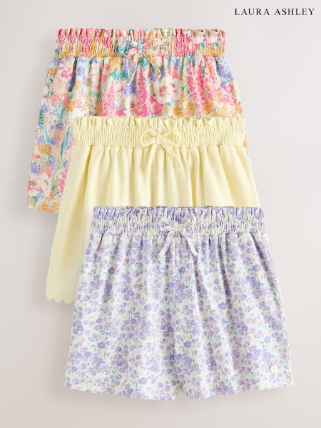 Laura Ashley Multi Jersey Shorts 3 Pack (H84678) | AED105 - AED128