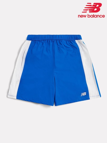 New Balance Blue Athletics Shorts (H84705) | R$ 295 - R$ 355