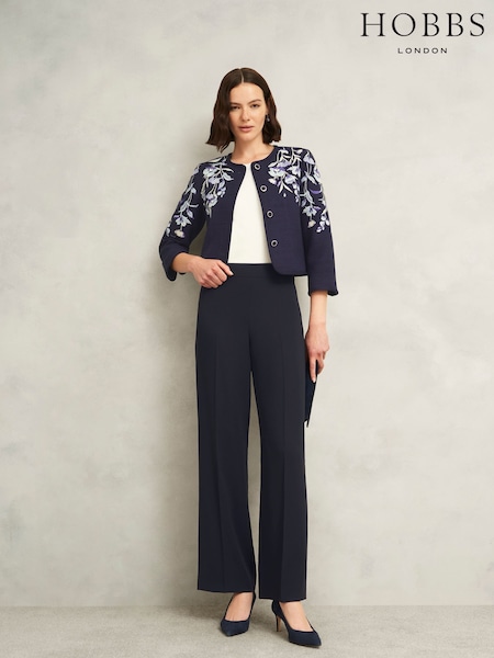 Hobbs Petite Mel Wide Trousers (H85338) | R$ 1.085