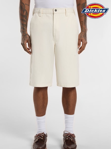 Dickies White Ground Madison Denim Shorts (H85355) | €99