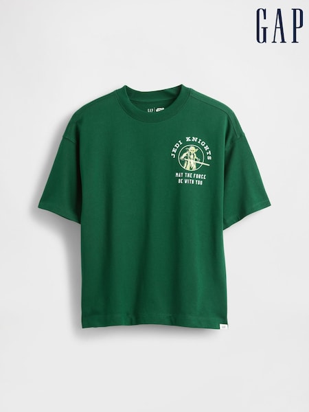 Gap Green Star Wars Graphic T-Shirt (4-13yrs) (H85395) | €33