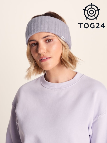 Tog 24 Purple Ranora Knitted Headband (H85460) | AED140