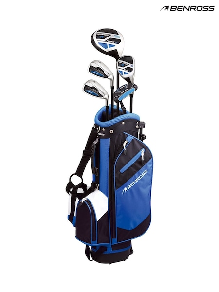 Benross Junior Aero Blue 55 - 61'' 5 Piece Golf Stand Bag Package Set (H85493) | €203