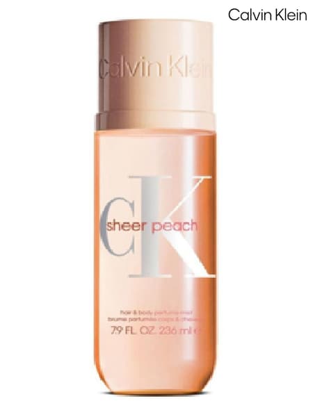 Calvin Klein Sheer Peach Unisex Hair & Body Perfume Mist 236ml (H85577) | €40