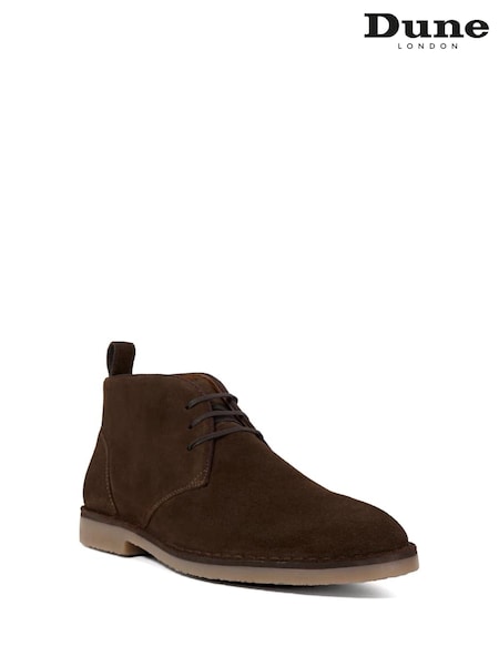 Dune London Brown Cashed Desert Boots (H85650) | €138